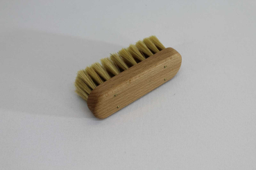 Handwaschbürste / Naturhaar weich hell, einseitig